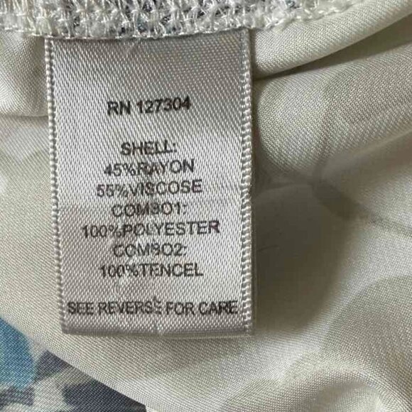 Vicente Tunic Shirt Womens Colorful Floral Print Top Long Sleeve Button Up S-z M - Picture 9 of 13